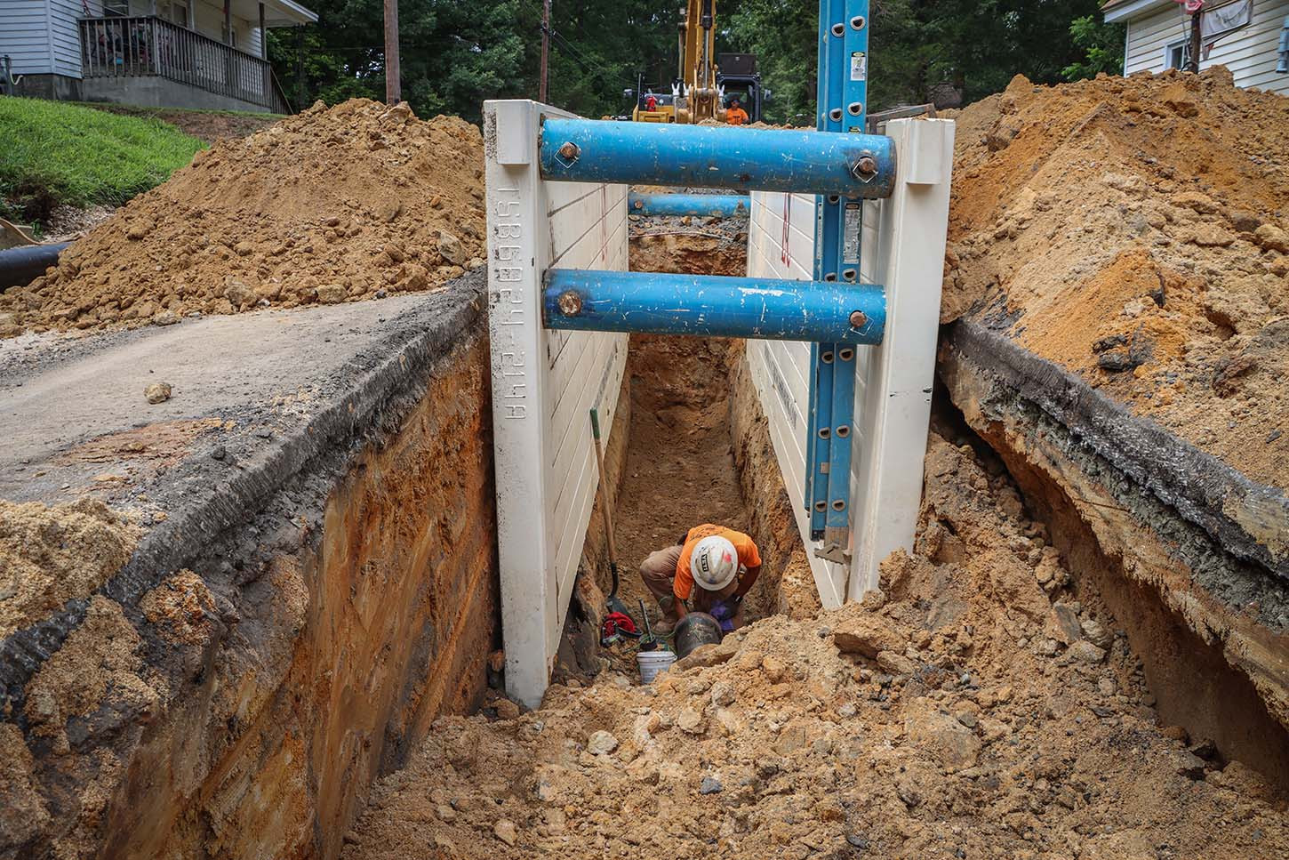Trench Shoring Safety