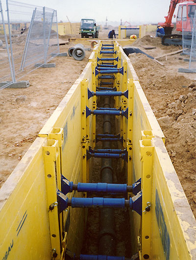 Trench Box Installation